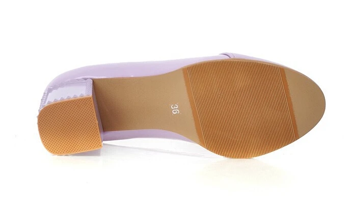 Корейский лето стиль милый дикий бант обувь лакированная кожа с студент код