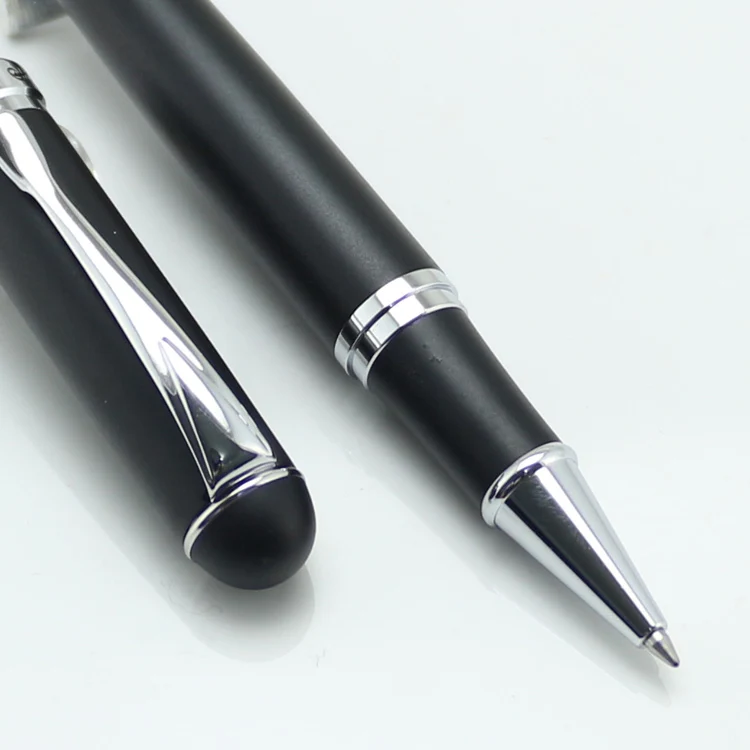 JINHAO 750 Делюкс шариковая ручка черные и серебряные Канцтовары Школьные офисные