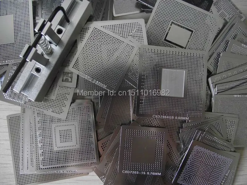 Полностью bga набор инструментов для риболлинга ручной держатель реболл с 27 шт.