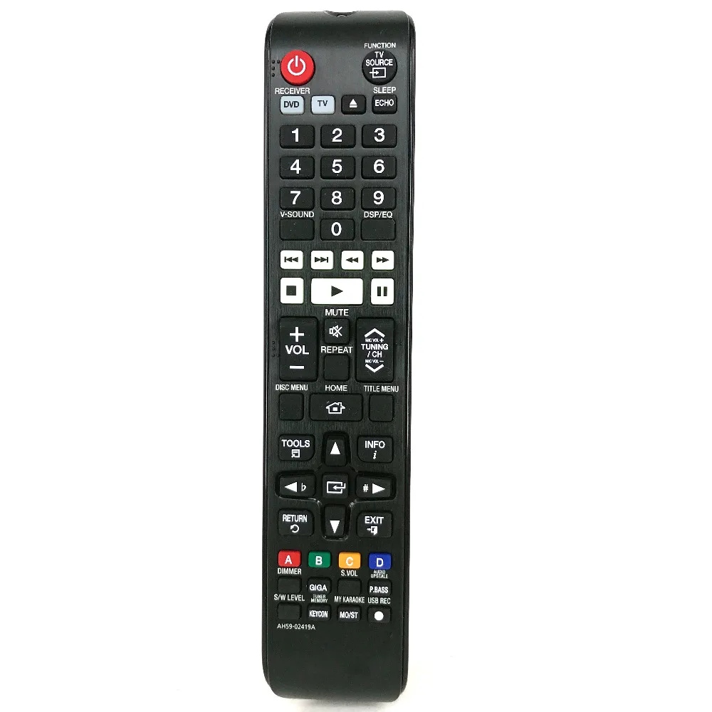 Используется оригинальный для SAMSUNG Home Audio Remote control AH59 02419A HTE420 HTE320 Fernbedienung|Пульты ДУ|
