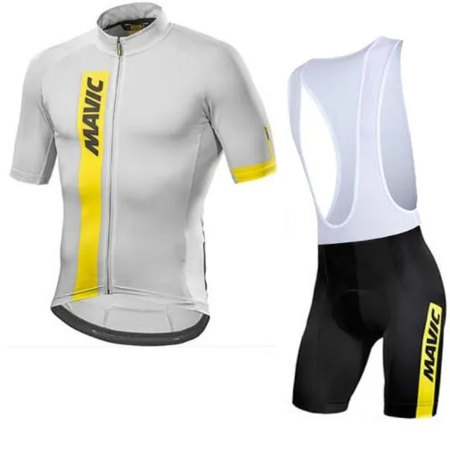2018 MAVIC Pro Team Мужская майка с коротким рукавом для велоспорта 19D нагрудники