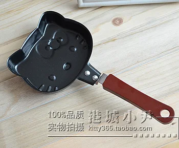 1 шт. милая мультяшная мини антипригарная сковорода для завтрака омлета Блинного