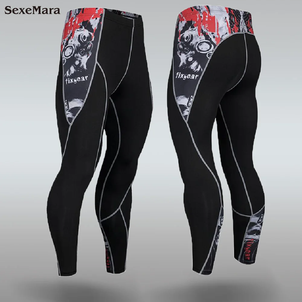 Only Trousers Новинка, мужское термобелье, спортивный костюм, колготки, мужские кальсоны, леггинсы для бега, фитнеса, спортзала, одежда, леггинсы, Рашгард, мужские - Цвет: Only Trousers