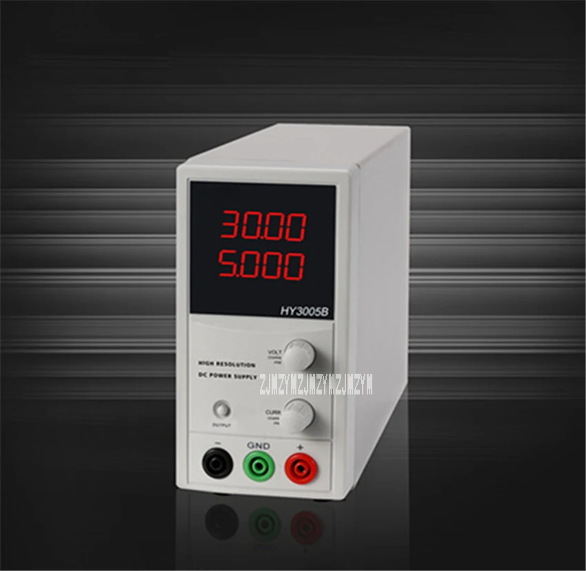 HY3005B Цифровой Регулируемый источник питания постоянного тока 0 30 в 5A регулятор