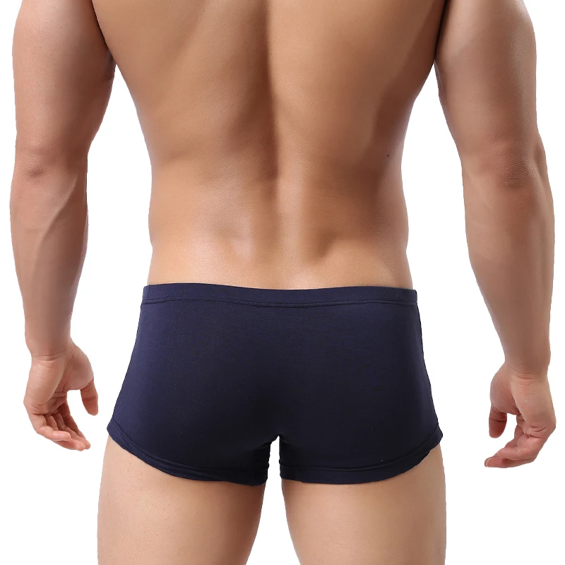 Трусы из хлопка сексуальное нижнее белье мужские боксеры мужское шорты Homme