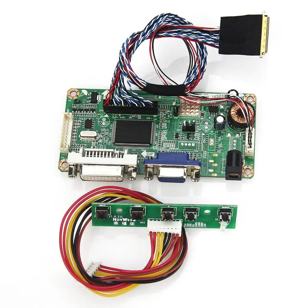 Для B173HW01 N173HGE L11 (VGA + DVI) M. RT2261 LCD/LED плата драйвера LVDS монитор повторное