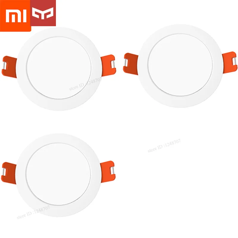 Downlight 3 Xiao mi jia Yeelight Интеллектуальный светильник, умный прожектор, умная лампа E14, работает с Yeelight шлюзом для mi Home App - Цвет: Downlight 3