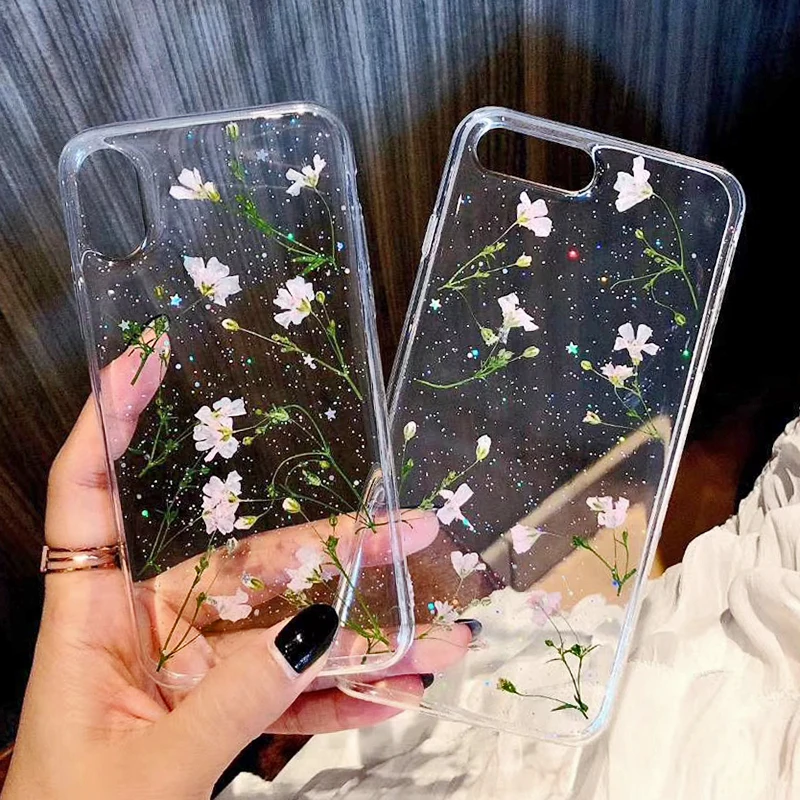 Прозрачные чехлы для телефонов IPhone 12 Mini 11 Pro Max модный настоящий чехол с