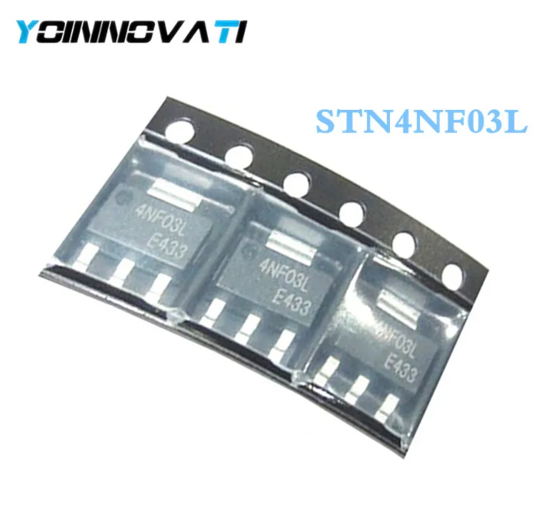 100 шт. STN4NF03L 4NF03L 4NF03 СОТ-223 IC | Электронные компоненты и принадлежности