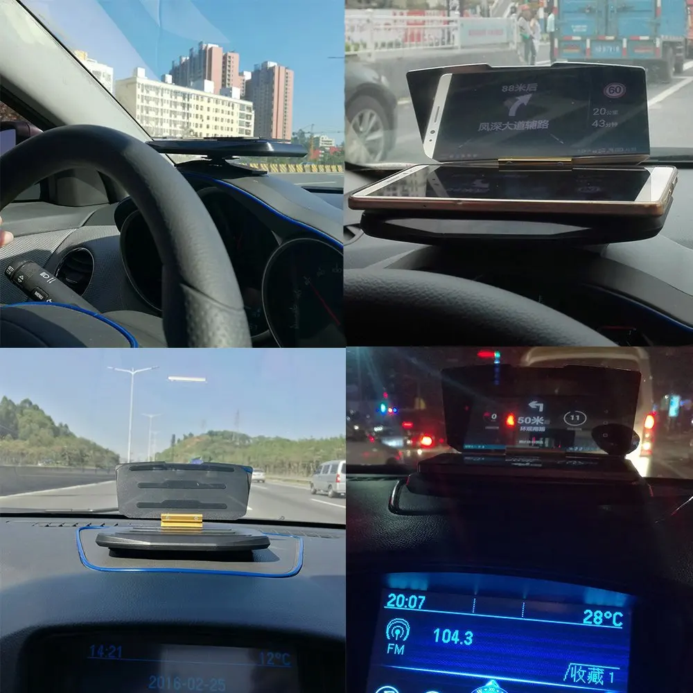 Автомобильный HUD навигатор XYCING H1 автомобильный мобильный телефон с проектором