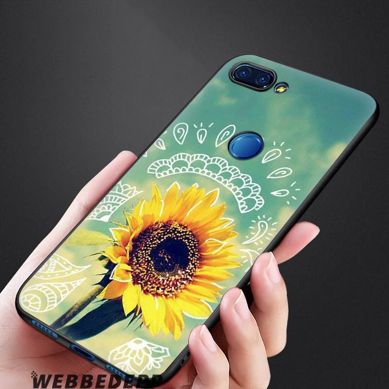 WEBBEDEPP Yellow Flower Sun Soft Case for Xiaomi 9 8 SE 6 A1 A2 Lite MIA1 MIA2 MI8 MI6 MAX 3 POCOPHONE F1 |