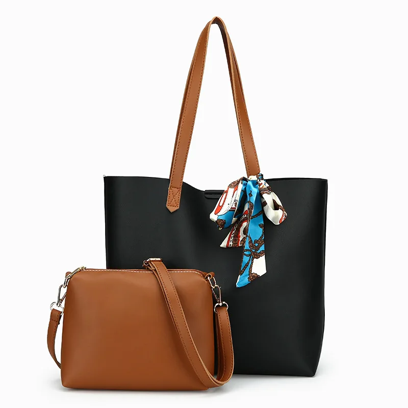 Новинка 2019 универсальная композитная сумка с карманами модная повседневная