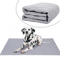 pet cooling blanket dog cage crate mat pad summer soft floor mattress for small medium big animals large nylon pet bed cushion