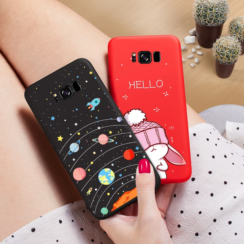 Чехол ASINA с милыми животными для Samsung Galaxy S8 чехол объемным рельефным силиконовым