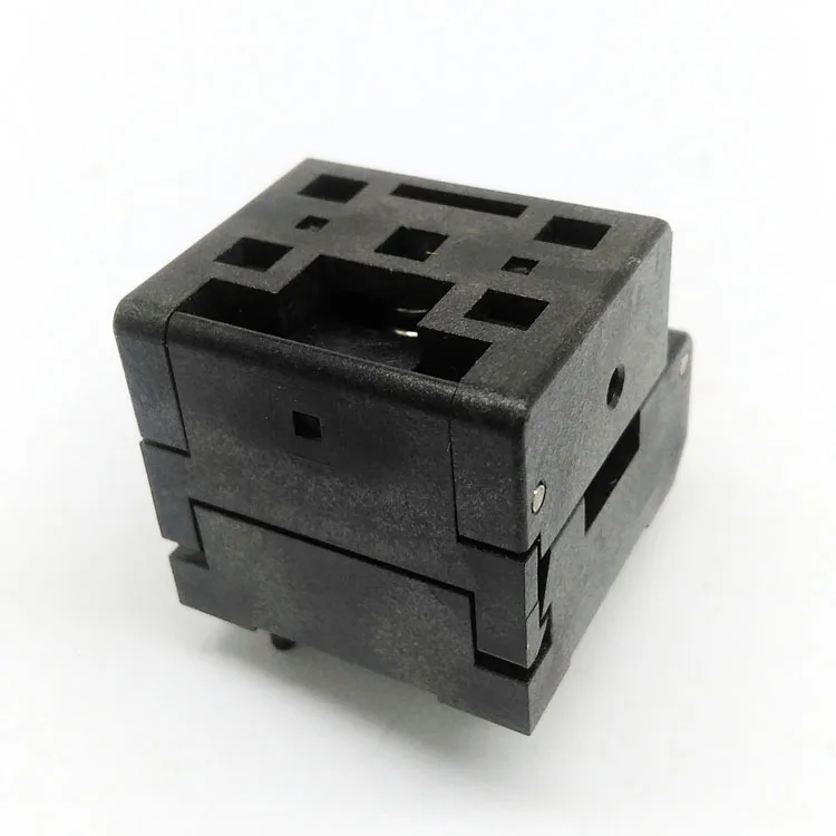 QFN48 MLF48 IC тестовая розетка шаг 0 4 мм IC549 0484 010 G горит в розетке раскладушка Размер