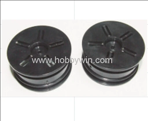 Деталь HBX 16039K черные колесные диски F/R для Haiboxing 1/16 RC модель Багги 16881|Детали и