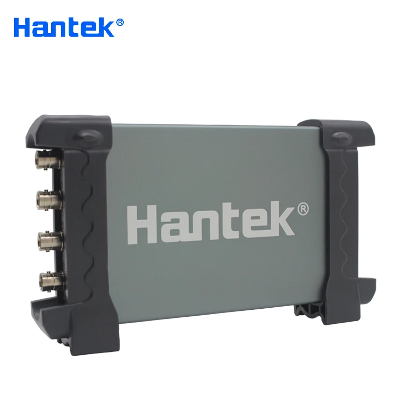 Hantek автомобильный осциллограф 6204BE 4 канала 200 МГц портативный USB ПК Osciloscopio
