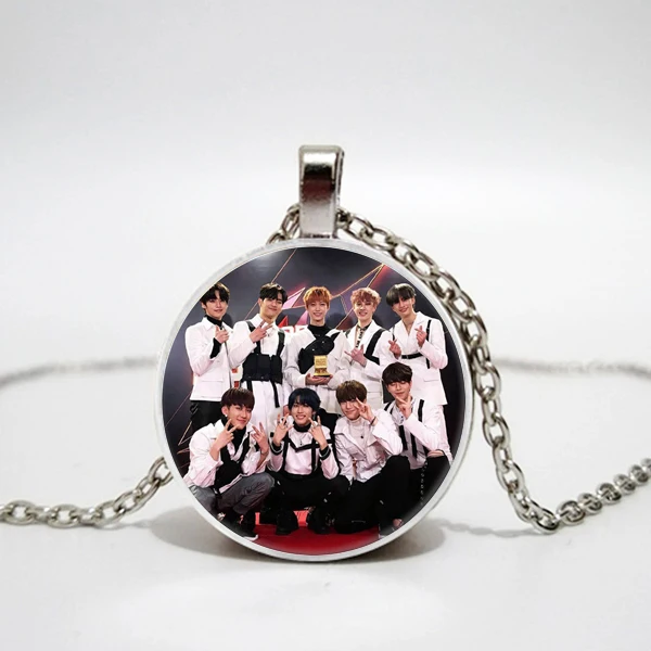 Kpop бродячее детское ожерелье корейские мужские команда Поклонники подарки