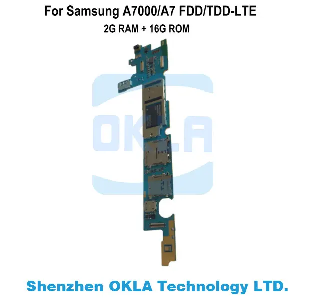 1 шт. б/у материнская плата от оригинального телефона для Samsung Galaxy A7000 A7 2G RAM 16G ROM