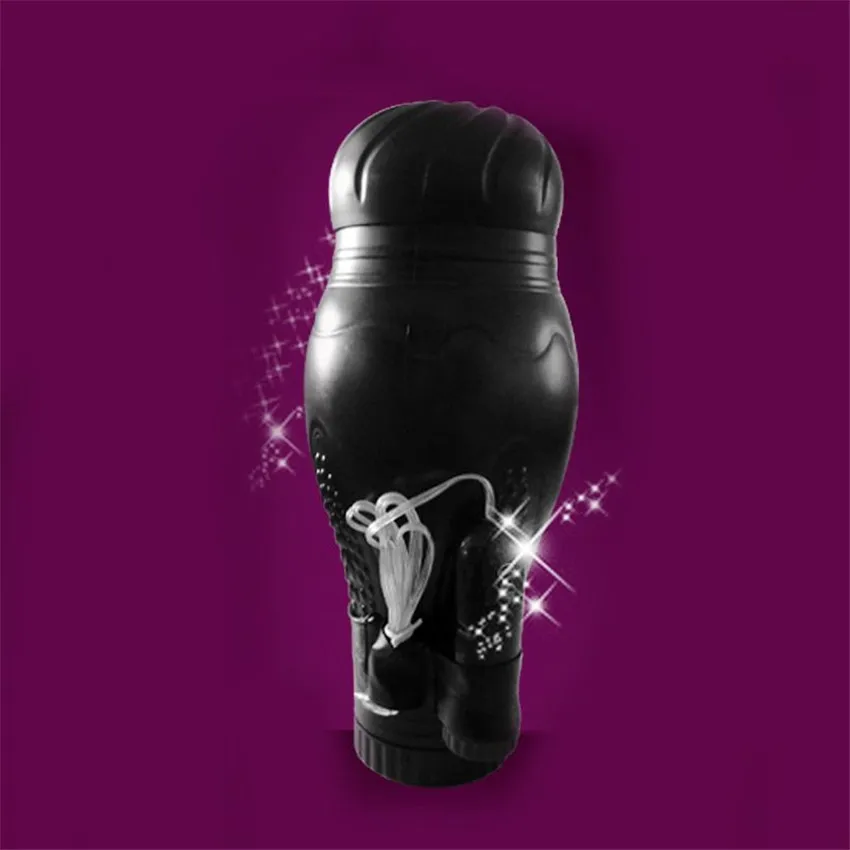 New Silicone Male Masturbator Pocket Blowjob Anus Oral Sex Toys for Men Masturbation Penis Pussy Products ST596 | Красота и здоровье