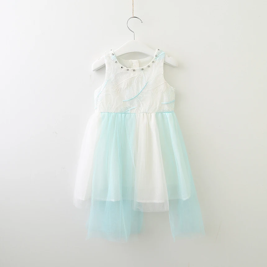 Летнее платье для девочек элегантное принцессы маленьких оптовая продажа