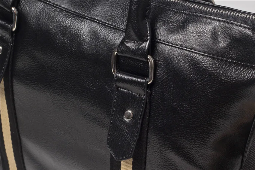 New Briefcase Men Handbag Pu Leather Business Man Shoulder Bags Vintage Briefcases Messenger 14 Inch Laptop Bag |