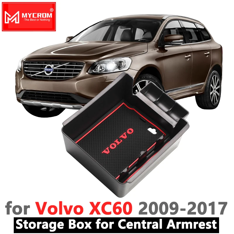 Ящик для хранения подлокотника органайзер VOLVO XC60 2009 2010 2011 2012 2013 2014 2015 2016 2017 T5 T6|Все