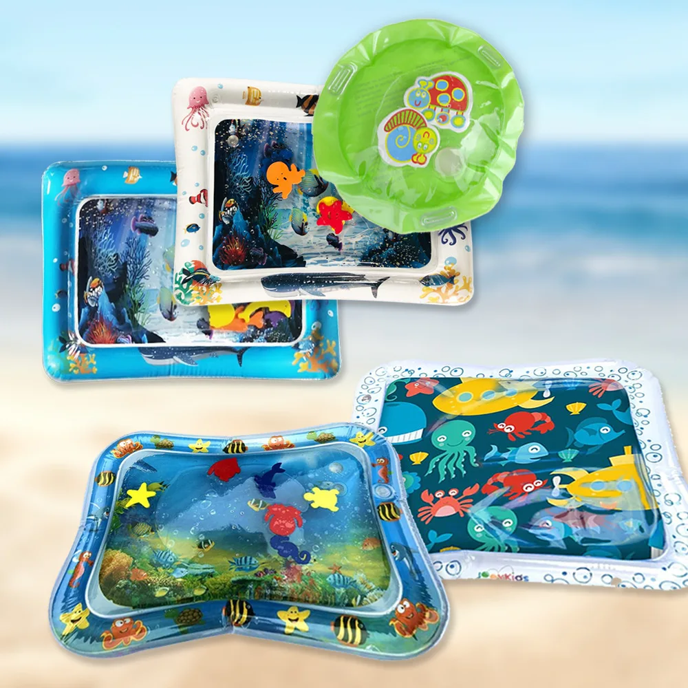 Хит продаж детский коврик для игры в воду надувной игр с животиком малышей