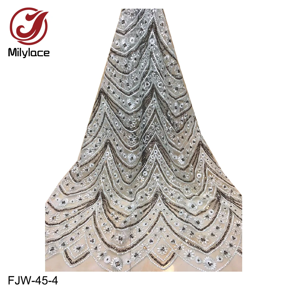 Новинка африканская кружевная ткань с блестками 2019 высококачественное