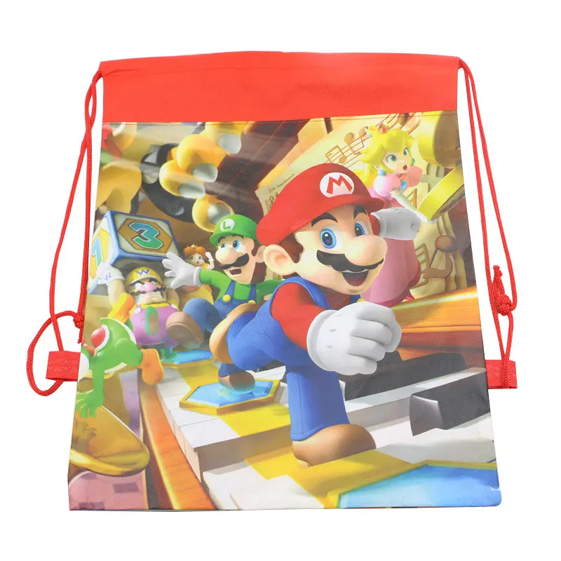 Bag-1-1pcs Для 10 человек ребенок мальчик Взрослый день рождения поставки Super Mario Bros вечерние украшения наборы Бумажная гирлянда чашки, ребенок, Душ - Цвет: Bag-1-1pcs