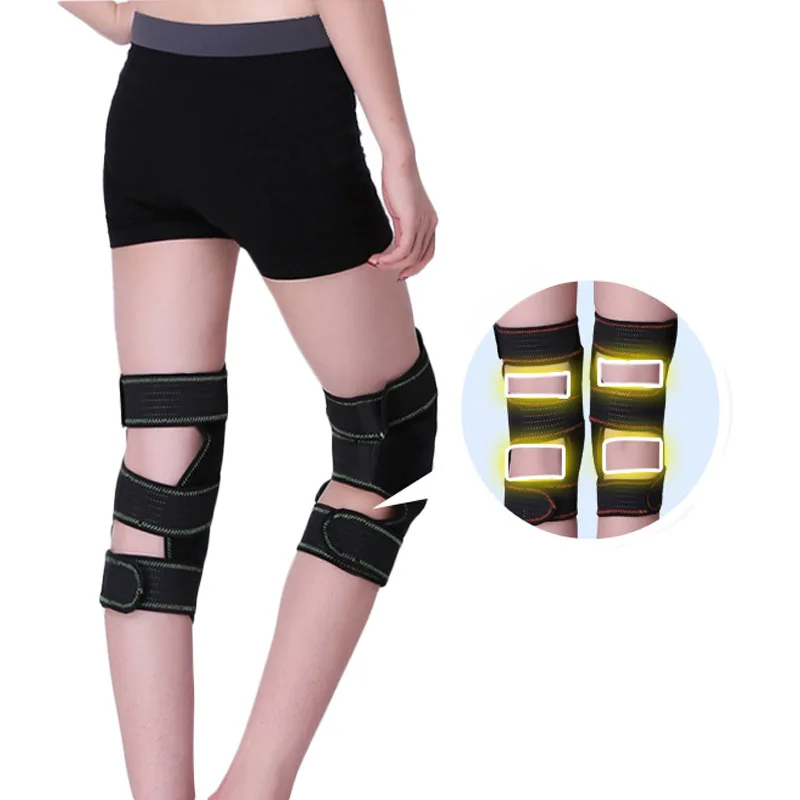 Профессиональный спортивный наколенник поддержка Скоба черный Наколенник