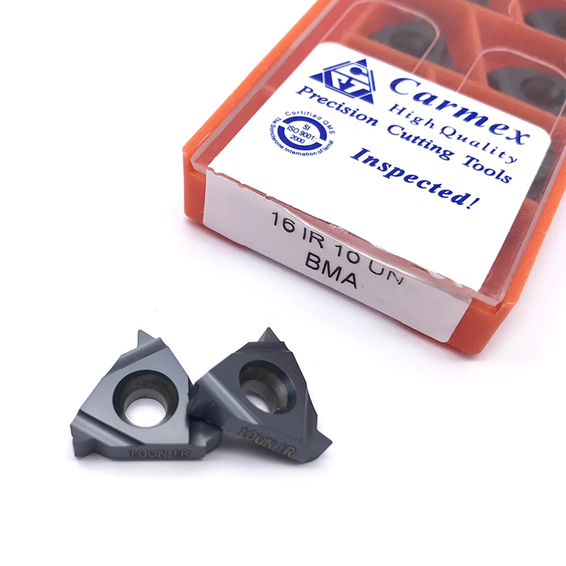 Carmex 1 шт. SER1212H16 SER1616H16 SER2020H16 токарный инструмент с резьбой + 10 16IR 8UN 10UN 12UN BMA