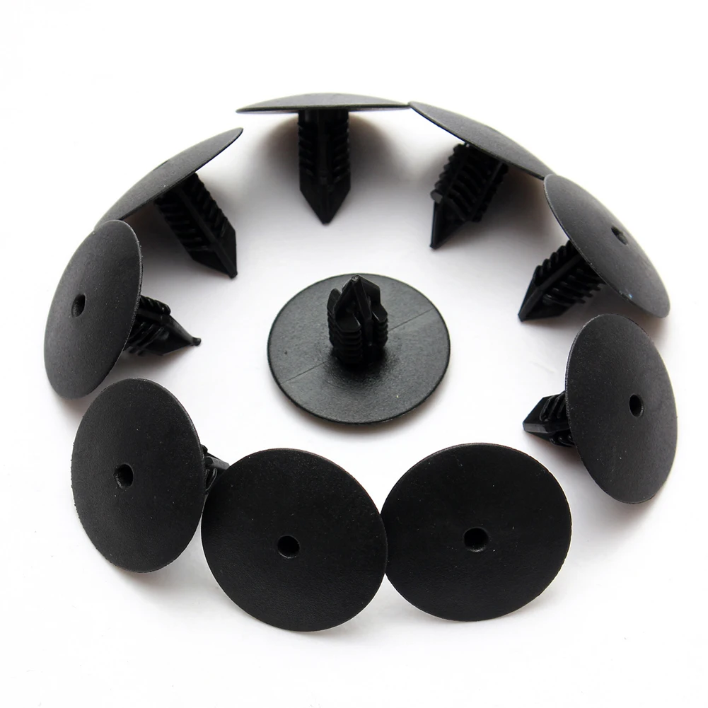 10 черная Арка подкладка брызг оградительная защита зажимы грязи для Renault Clio Scenic