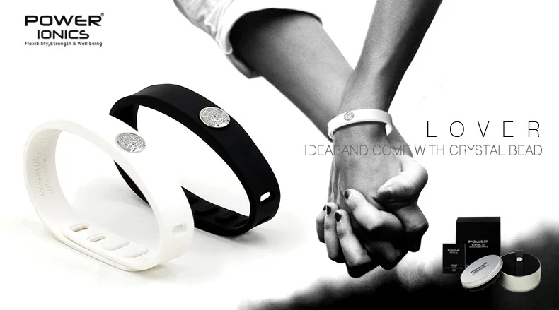 Мощный ионический Кристалл LOVER IDEA BAND 4в1 Многофункциональный титановый/Ge/F. I. R/Tourmaine 3000 ионов/cc спортивный био браслет