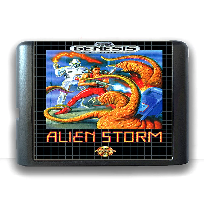 Чужой Storm 16 бит для Sega MD карточная игра Mega Drive Genesis игровая консоль PAL США СПД |