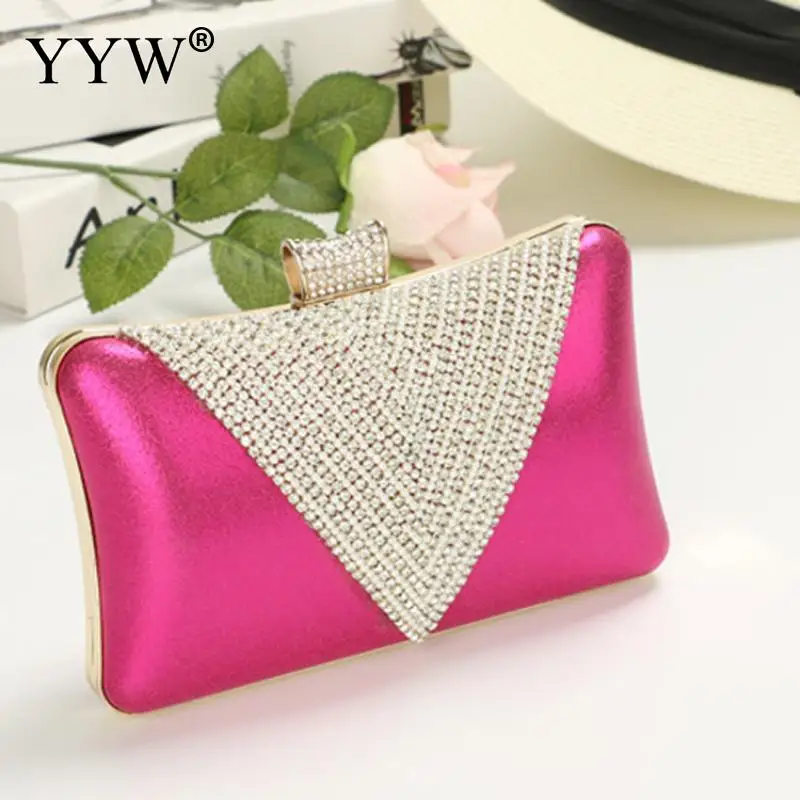 Женская Золотая Сумка клатч мини сумка для кошельков Стразы вечерние сумки