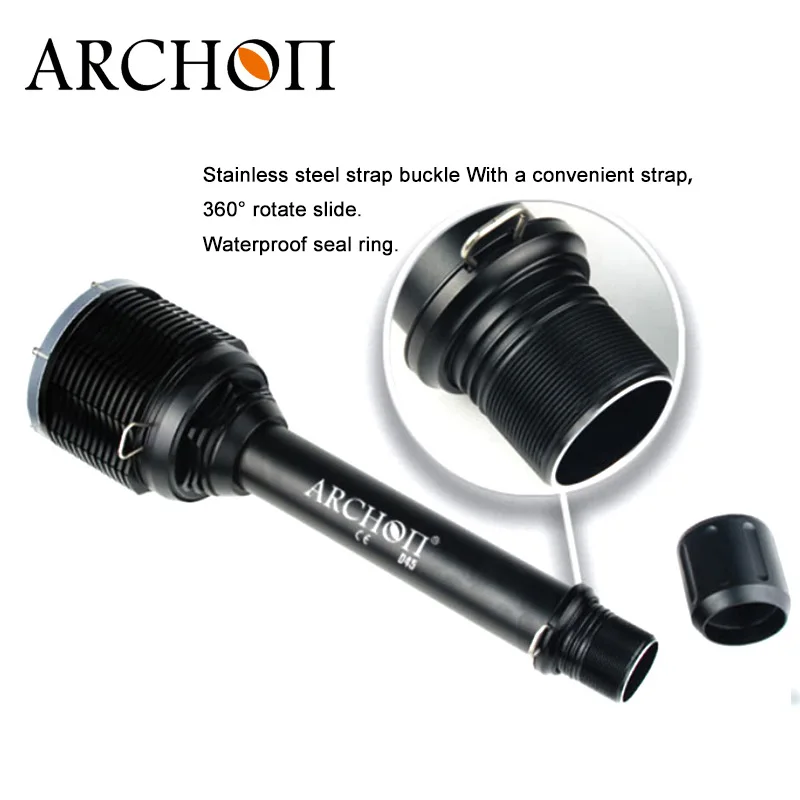 ARCHON D45 II фонарик для дайвинга 6000LM 6 ** L2 светодиодные подводные огни