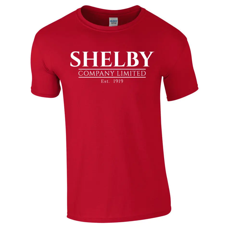 SHELBY COMPANY ограниченная серия футболка топ Shelby Tommy Cillian Murphy Peaky Blinders с принтом
