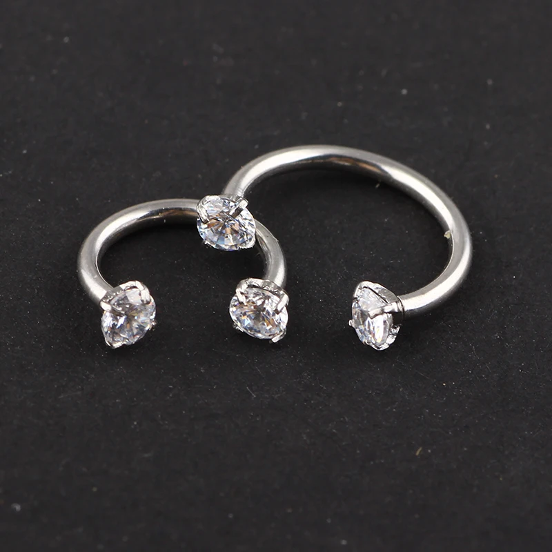 Кольцо для козелка ушной раковины TIANCIFBYJS розовое золото серебряное золотое