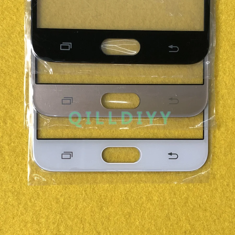Замена ЖК переднего сенсорного экрана стекло Внешний объектив для samsung Galaxy J7 Prime On7() G610 G610F