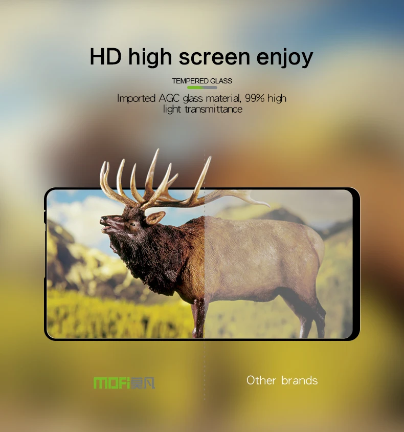 MOFI для Xiaomi mi x 3 стекло закаленное 3D полное покрытие протектор экрана стекло Защитная пленка для Xiaomi mi x 3 mi x3