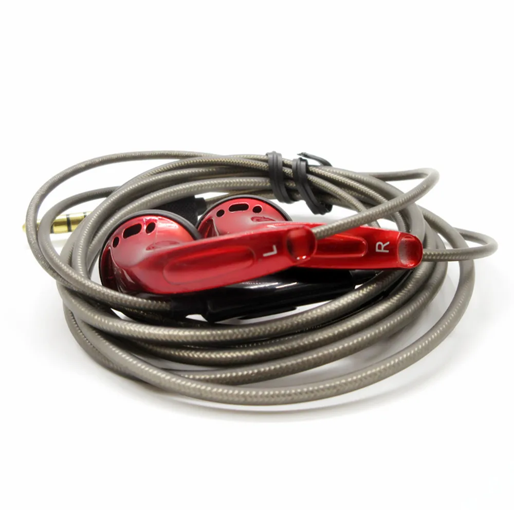 FENGRU CMX500 DIY MX500 In-ear с плоской головкой Наушники Hi-Fi наушники регулятор баса DJ