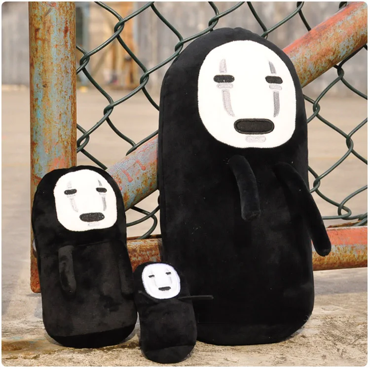 Official Studio Ghibli Spirited Away No Face Kaonashi Plush Toy 3 style | Игрушки и хобби