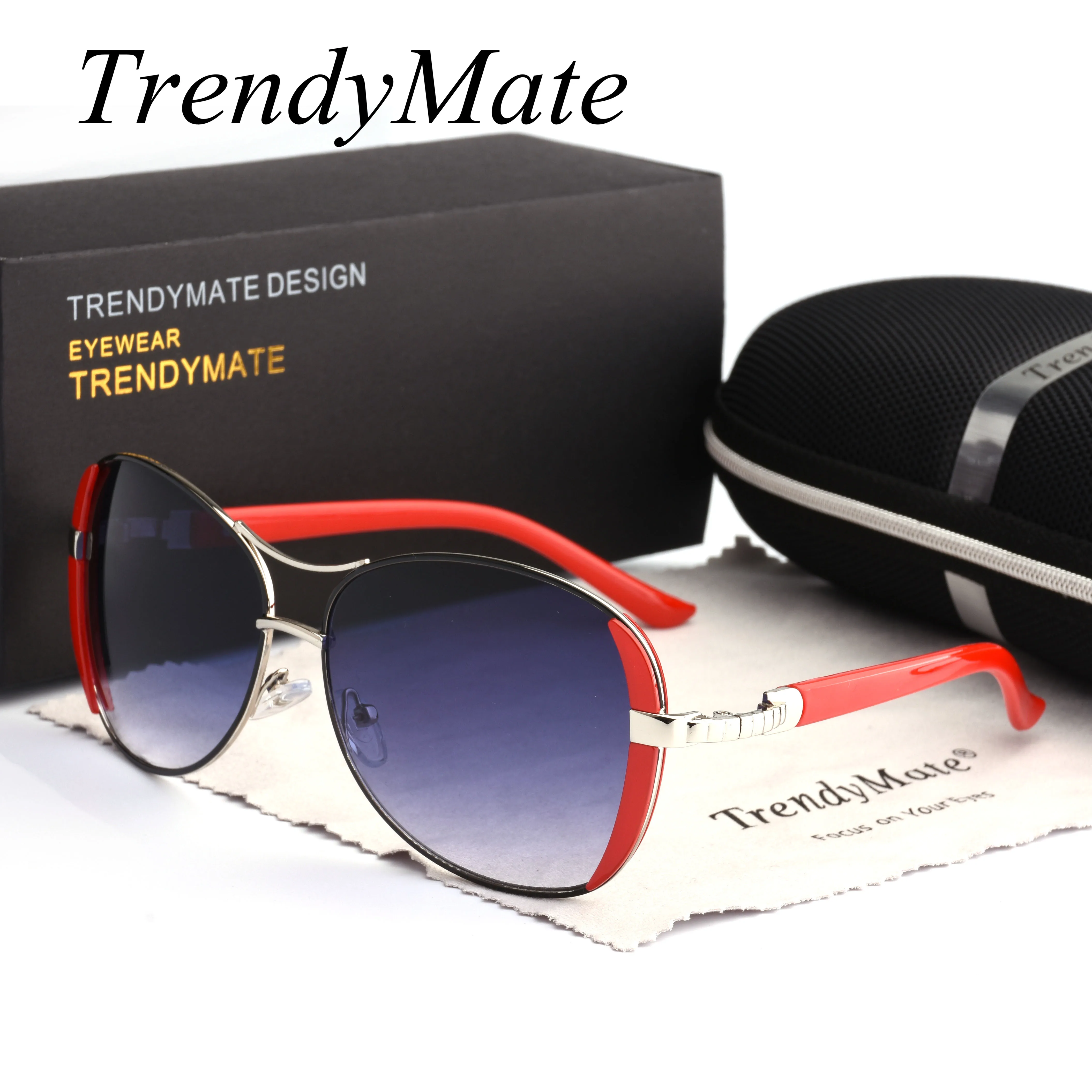 Модные солнцезащитные очки TrendyMate для женщин и мужчин брендовые дизайнерские
