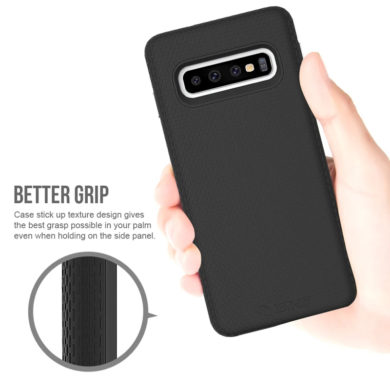 AmzBoon X Guard 2 в 1 защитный чехол для Samsung Galaxy S10 противоударный S10e Plus Мягкий ТПУ