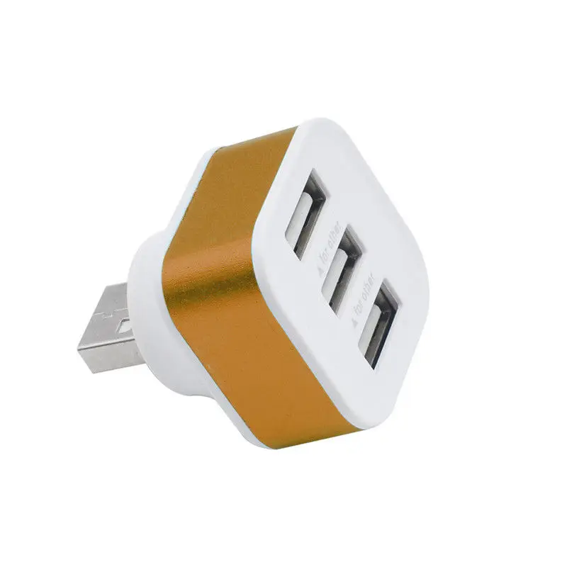Высокоскоростной разветвитель с 3 портами USB 2 0 для настольного ПК|USB-хабы| |