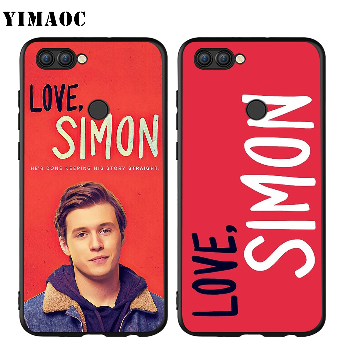 Чехол YIMAOC Love Simon для Huawei Mate 10 P8 P9 P10 P20 P30 P Smart Lite Pro Mini 2017 | Мобильные телефоны и