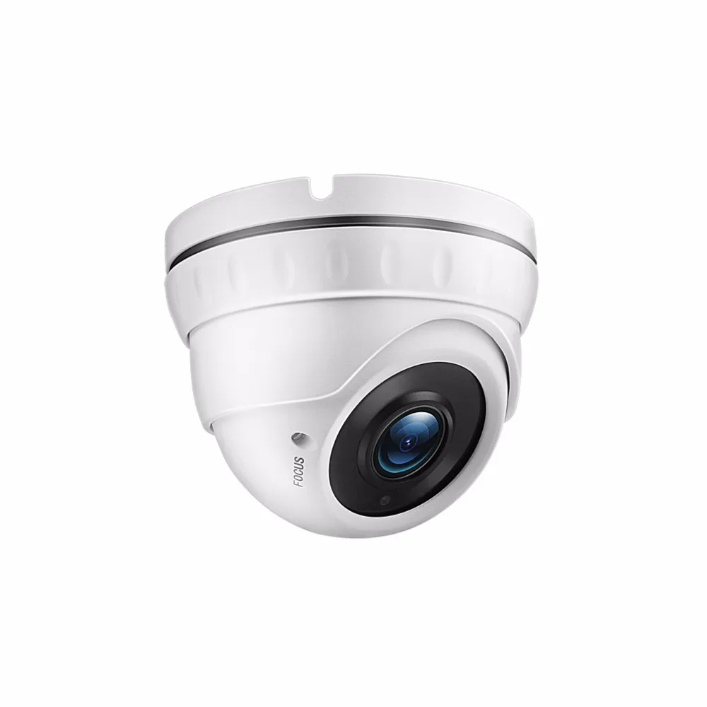 

Tmezon HD 1200TVL Dome Metal Camera Home Indoor Security Surveillance System Outdoor Waterproof Auto Night Vision Up to 20 Meter