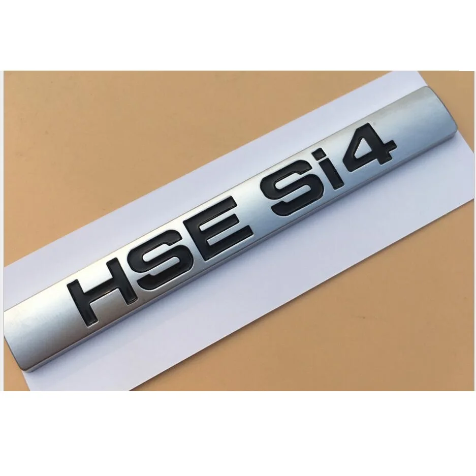 Буквы на багажник HSE SDV8 SDV6 Si4 SCV6 Роскошные эмблемы с наддувом для автобиографии Значки для обнаружения Range Rover