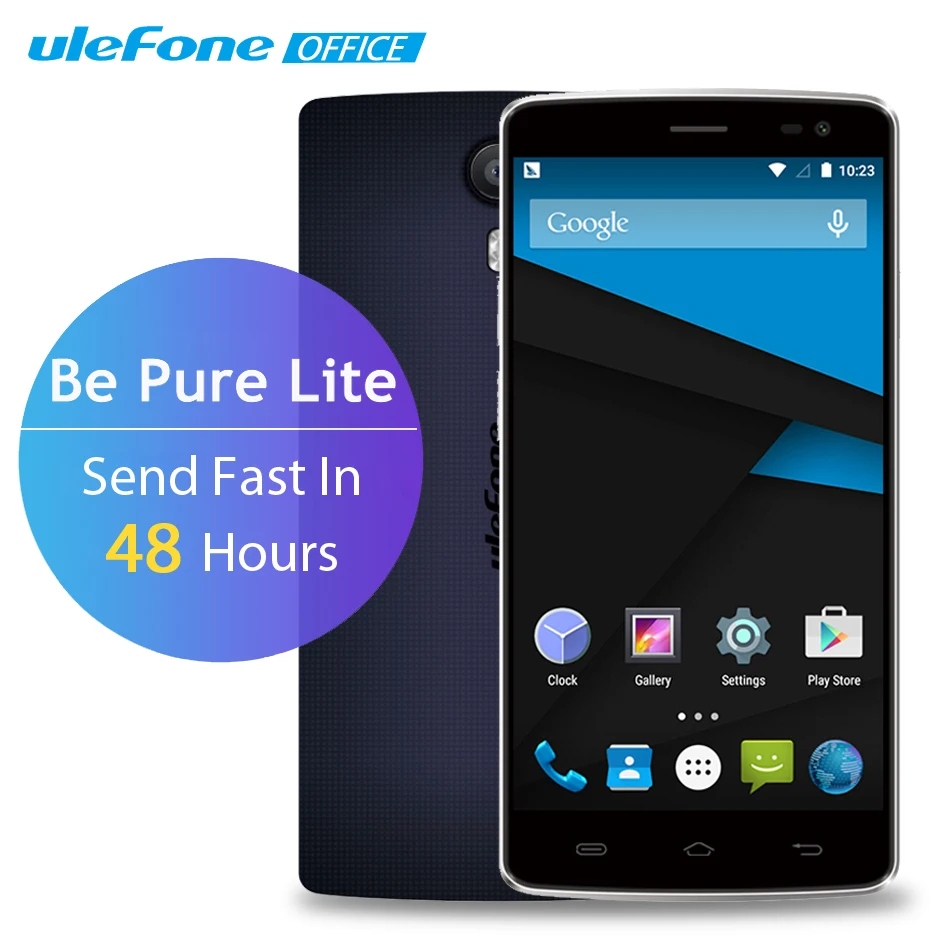 Ulefone Быть Чистый Lite Мобильный Телефон 5 дюймов HD 1280x720 MTK6580 Quad ядро Android 6.0 1 ГБ RAM 8 ROM